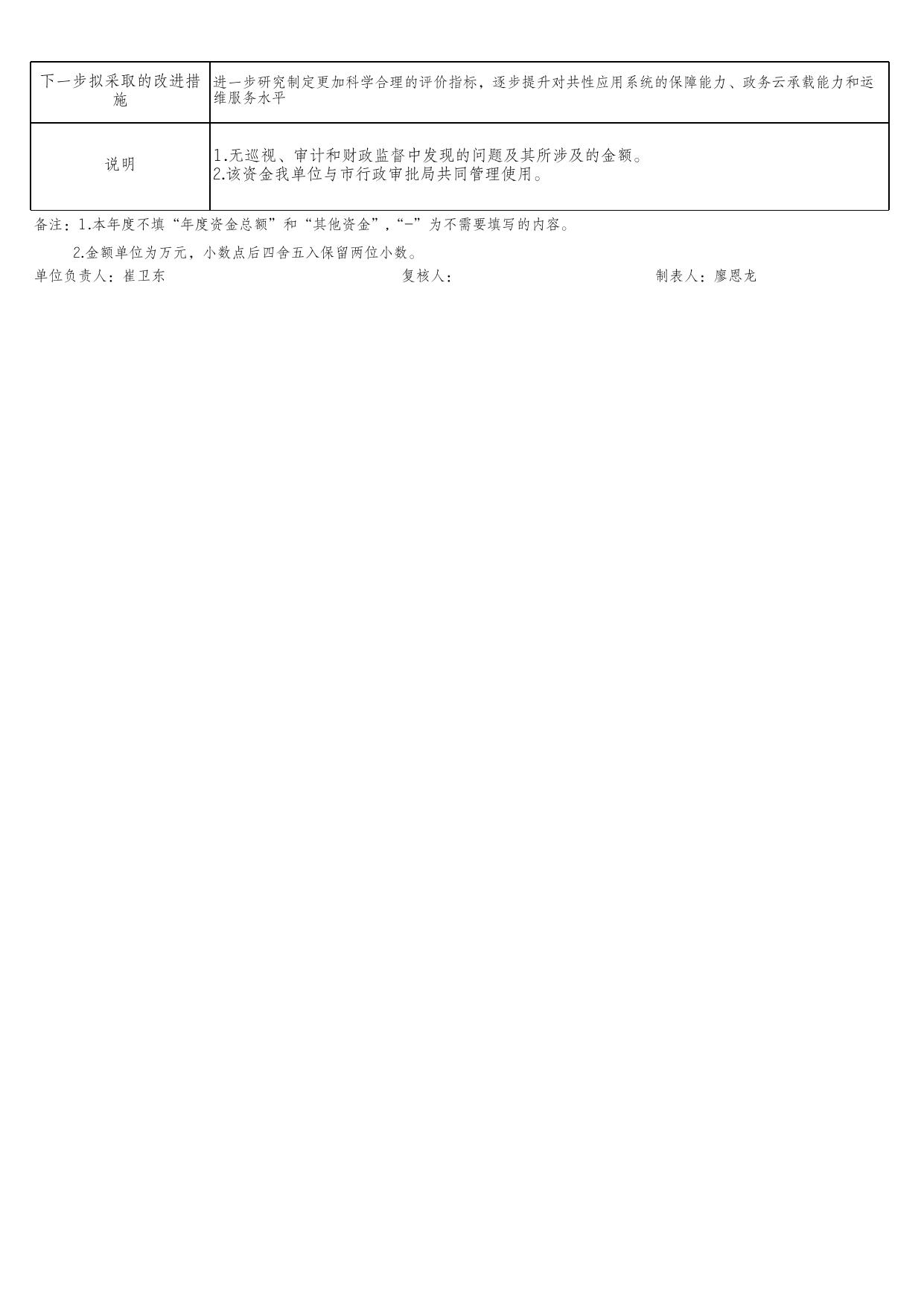 市大数据局2019年专项资金绩效目标评价表.xls