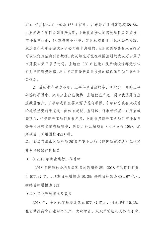 商务局绩效自评报告.docx