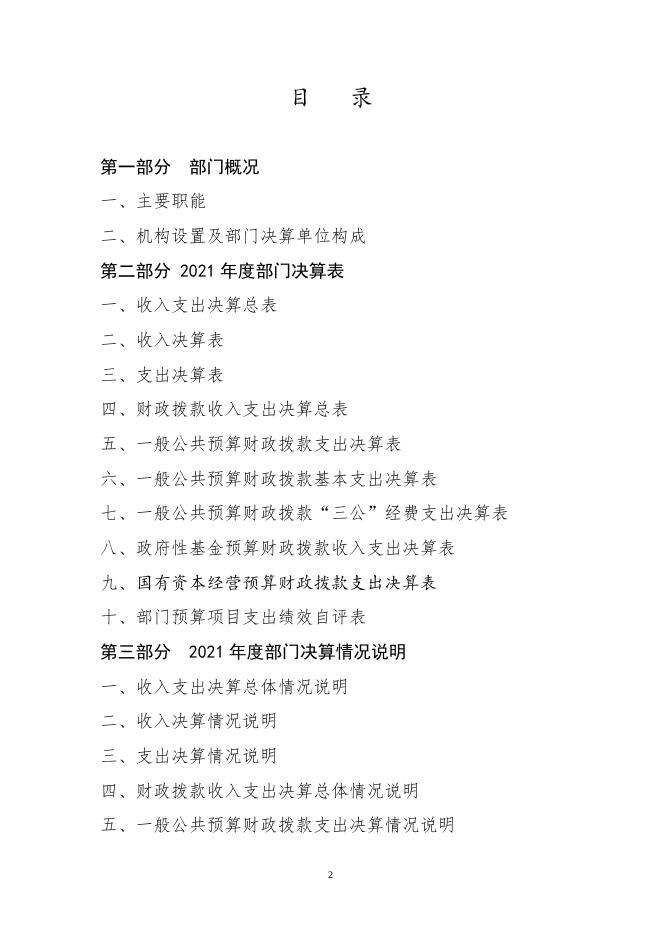 2021年度长春经济技术开发区审计局部门决算.doc