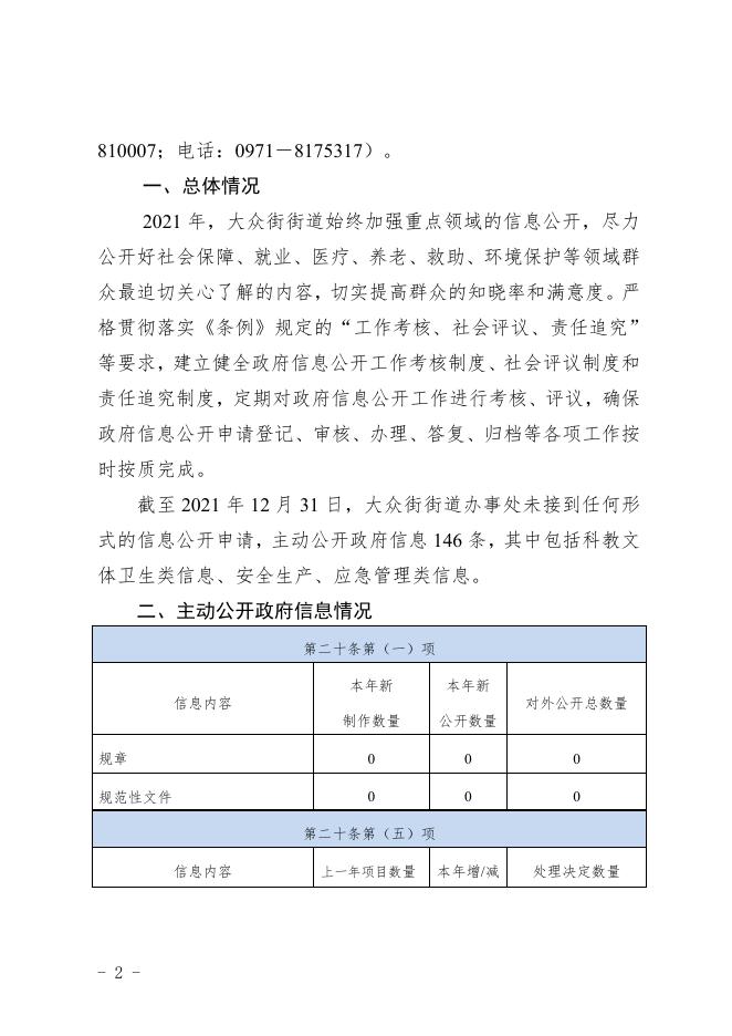大众街街道办事处2021年度政府信息公开工作年度报告.pdf
