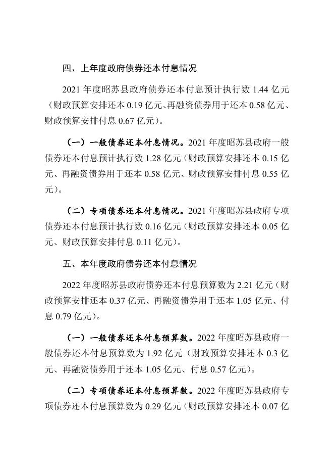 昭苏县2022年政府债务信息公开.pdf