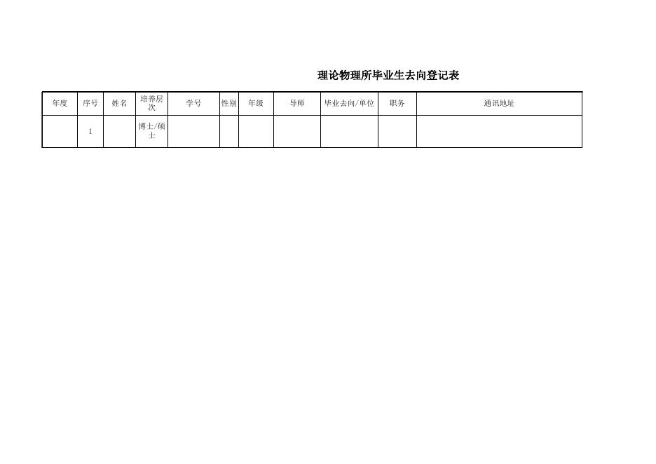 理论物理所毕业生去向登记表.xls
